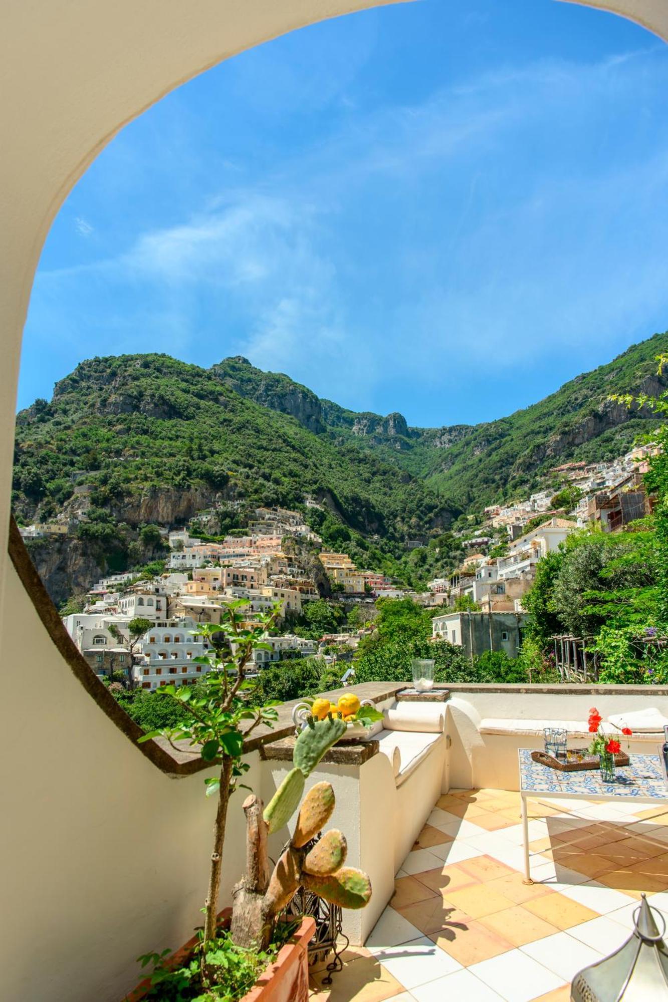 Villa Trara Positano Bagian luar foto