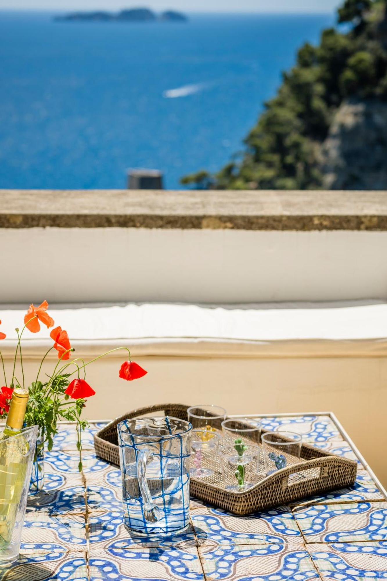 Villa Trara Positano Bagian luar foto
