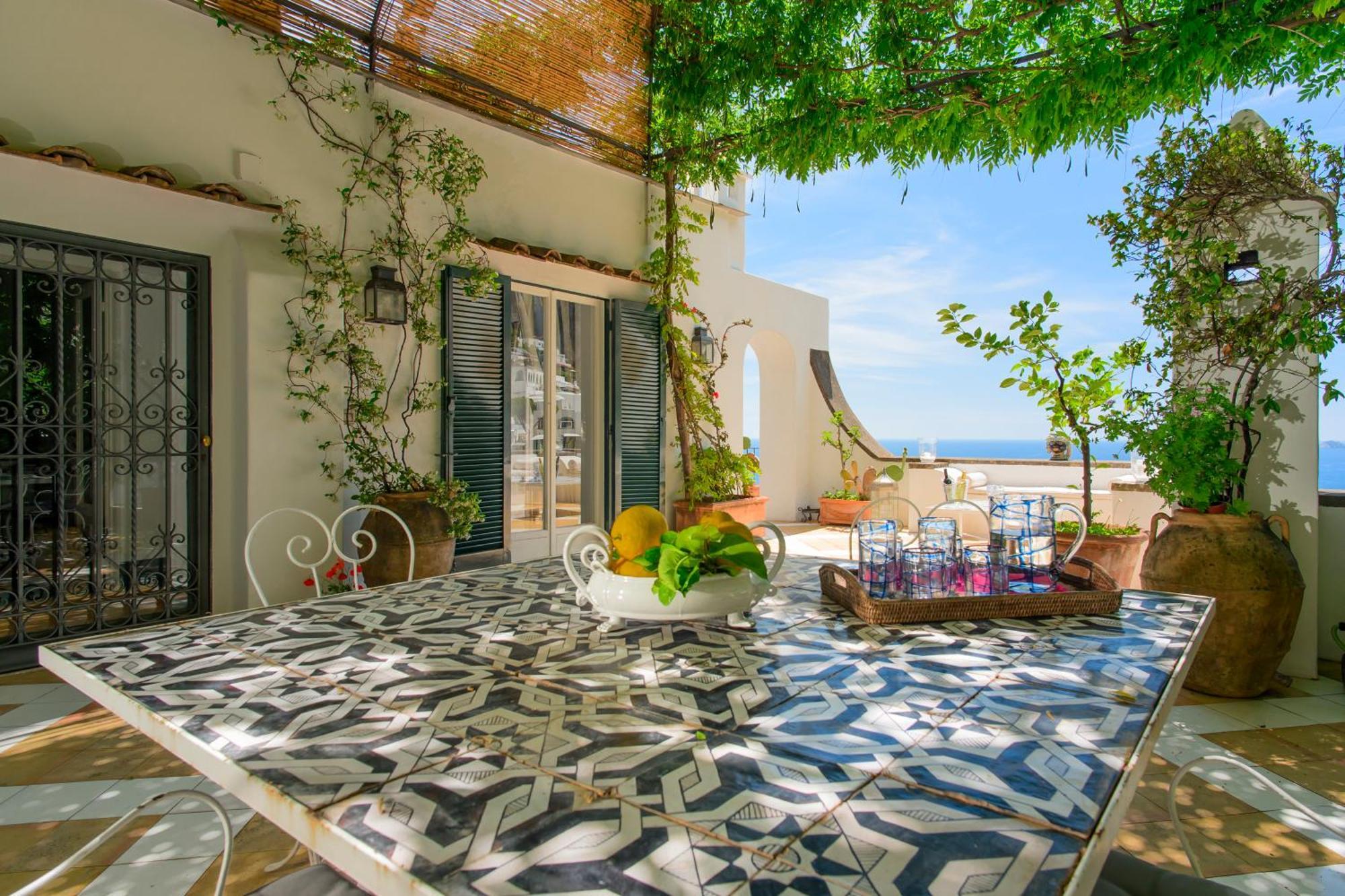 Villa Trara Positano Bagian luar foto