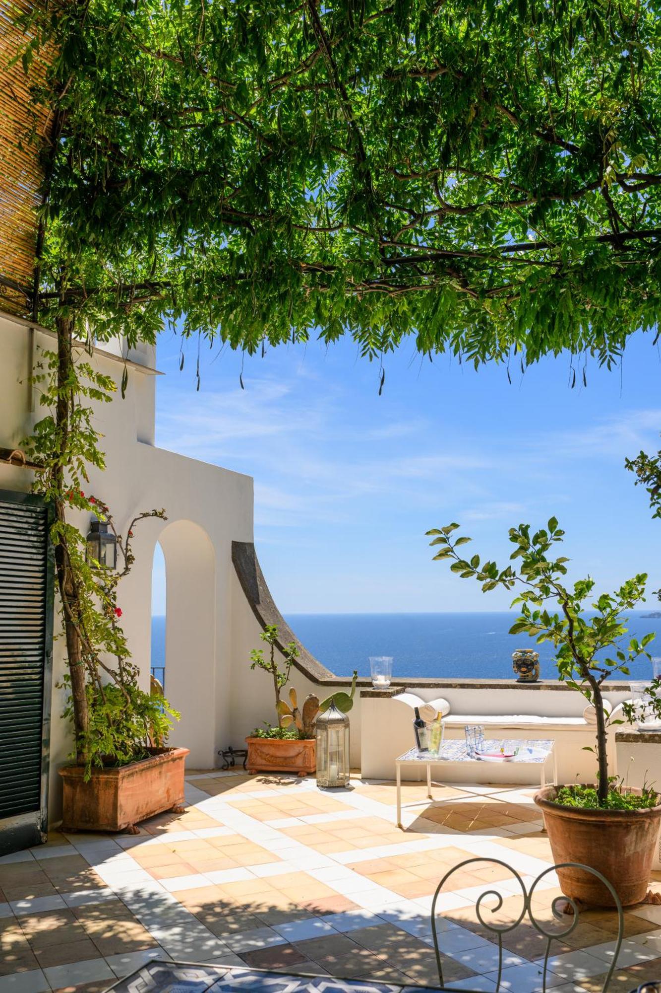 Villa Trara Positano Bagian luar foto